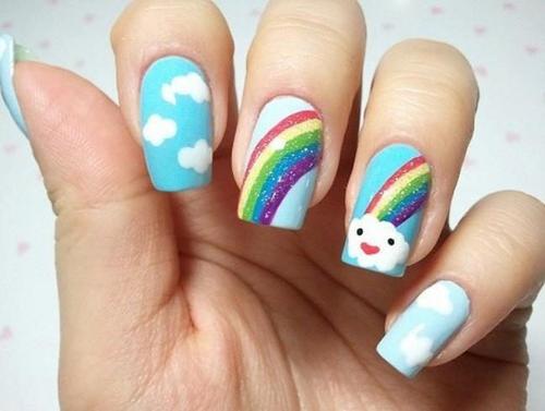 9. Nail Art for Short Nails with Tape - wide 7