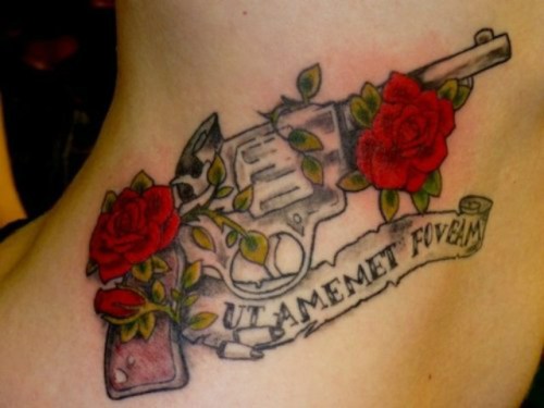 15 Best Gun Tattoo Designs with Meanings | Styles At Life