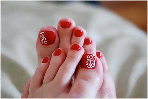 big toe nail designs | nails