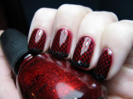 Best Red Nail Art Designs with Pictures  Styles At LIfe