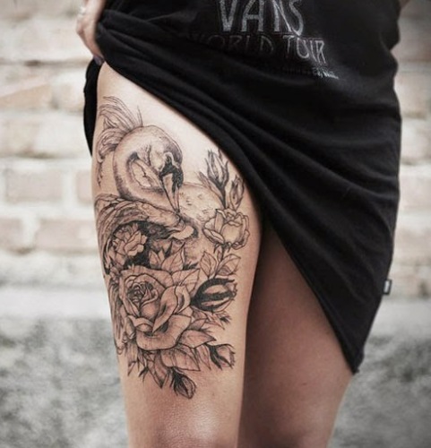 Tattoos Lower Leg Designs 121