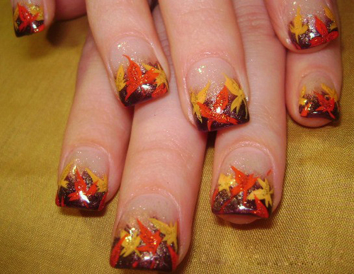 Easy Thanksgiving Nail Art Designs with Images | Style At Life