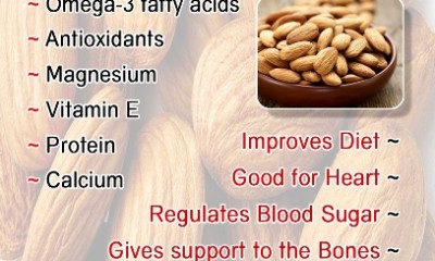 almond benefits face