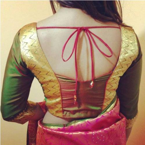 Saree Blouse Back Designs Saree Border Images Download 50 Latest