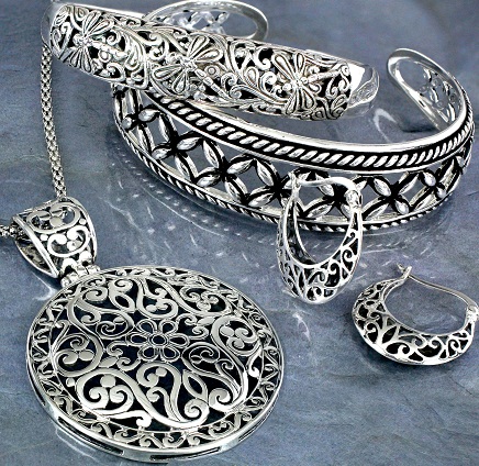 silver jewelry