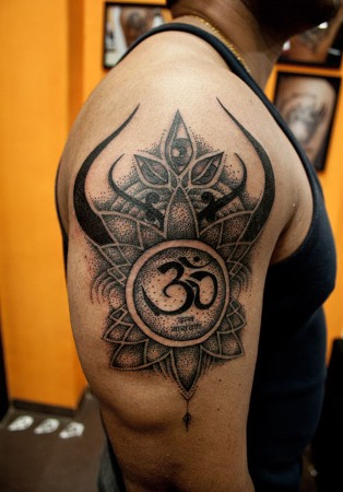 Om Tattoo Designs On Hand