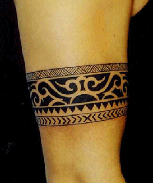 Hawaiian Armband Tattoos
