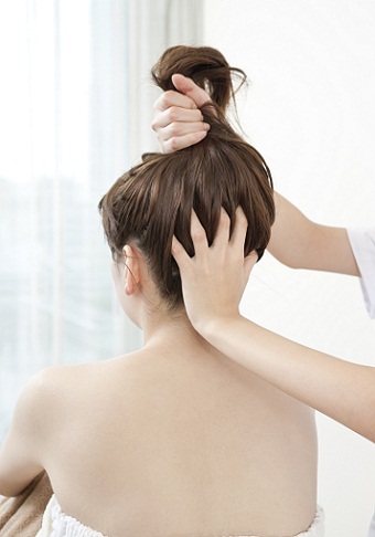 Head Massage for hairgrowth