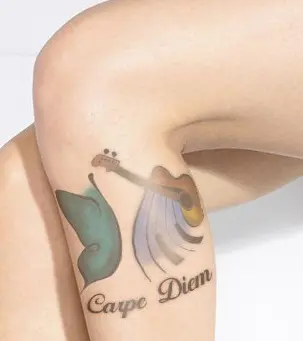 wzory tatuaży Carpe Diem 2