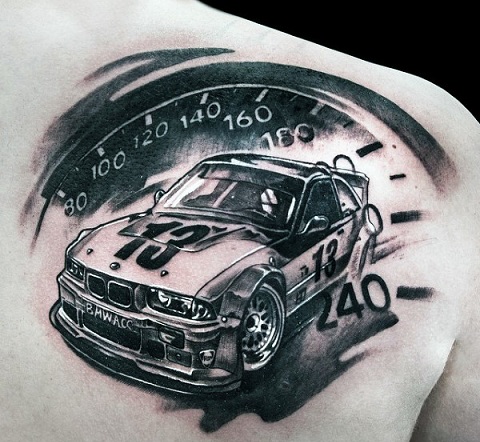 70 Car Tattoos For Men  Cool Automotive Design Ideas  Car tattoos Tattoos  for guys Tattoos