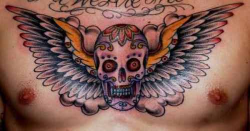 Cool Skull Tattoo for Men