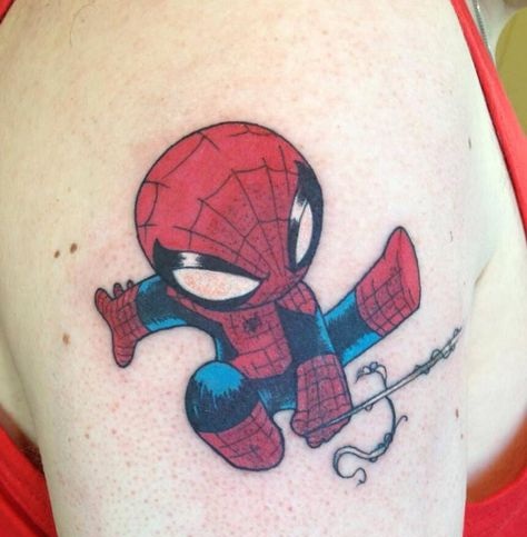 Spiderman Spider Tattoos