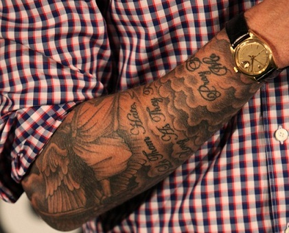 David Beckham Sleeve Tattoo Design-Unique