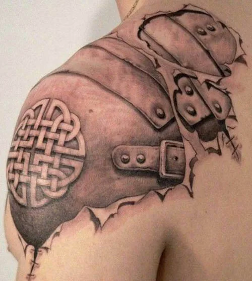 shoulder tattoo men