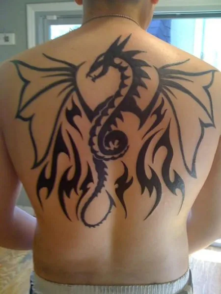 Learn How to Draw a Dragon Tattoo Tattoos Step by Step  Drawing Tutorials