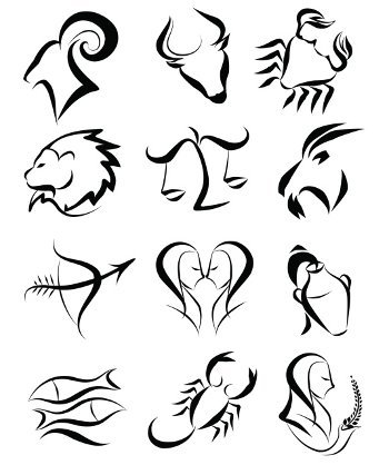 Unique Astrology Tattoo Designs
