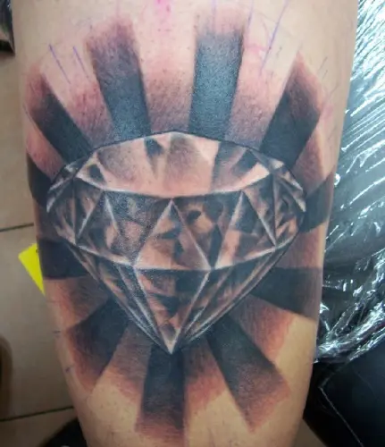 75 MindBlowing Diamond Tattoos And Their Meaning  AuthorityTattoo