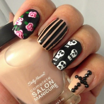 100 Simple and Beautiful Nail Art Designs and Ideas to Get ...