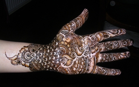 Indian Bridal Mehndi Design