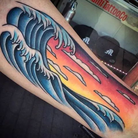 Hurricane tattoo