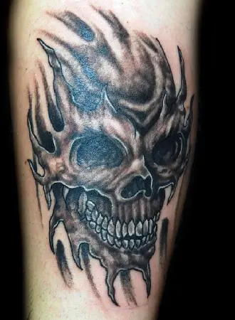 Danger Skull Revolvers Tattoo Design Such Stock Vector Royalty Free  87238339  Shutterstock