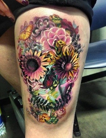 15 Awesome Skull Tattoo Designs with Best Pictures