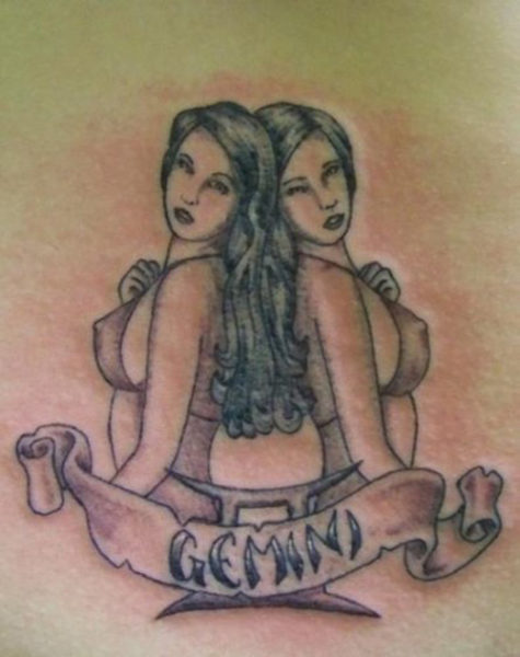 Twin Gemini Tattoo