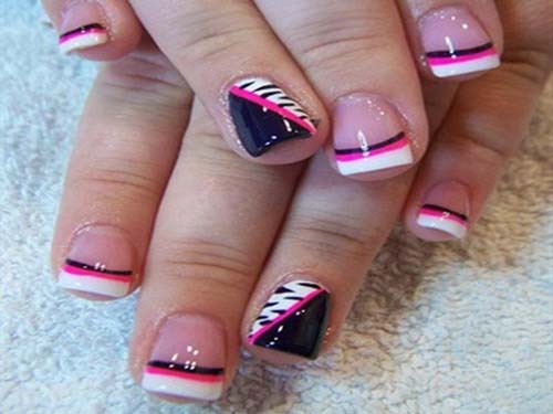 Top 5 French Tip Nail Art Designs With Pictures For A Best ...
