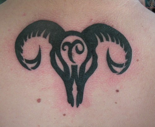The Artistic Aries Tattoo Design