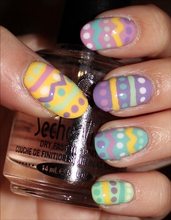 easter themed nails
