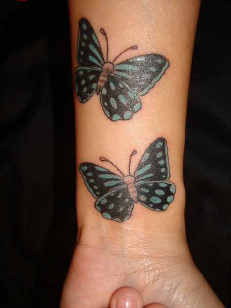 Butterfly Wrist Tattoos