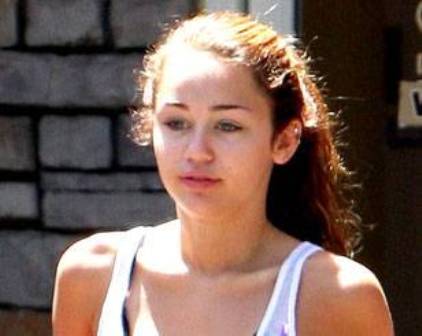 miley cyrus without makeup 1