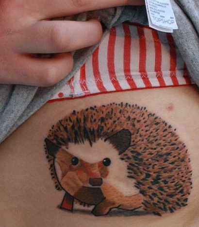 Hedgehog Animal Tattoos