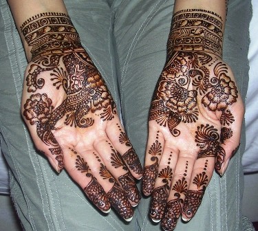 Border Mehndi Patterns for hands