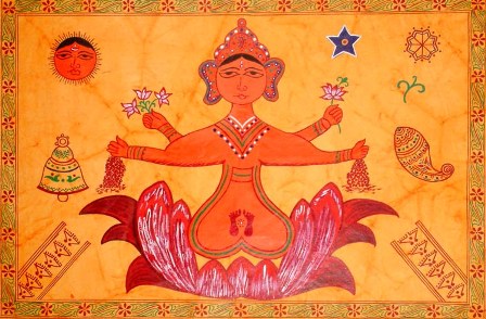lakshmi rangoli designs