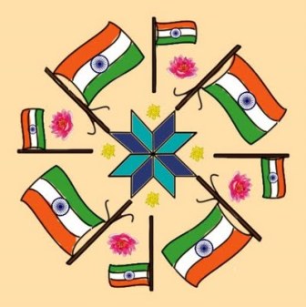 independence day rangoli designs