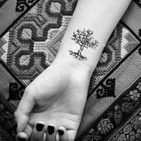 Temporary Tattoo Stencil For Girls Hand