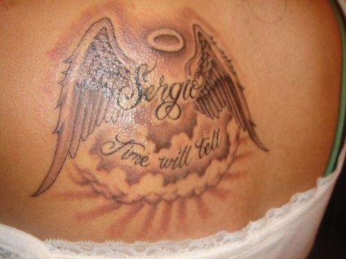 Angel Wings Temporary Tattoo Pre-cut - Etsy