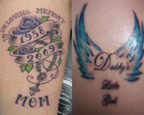 Parents Rip Tattoo Designs