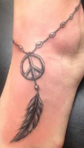 73 Excellent Peace Tattoos For Wrist  Tattoo Designs  TattoosBagcom