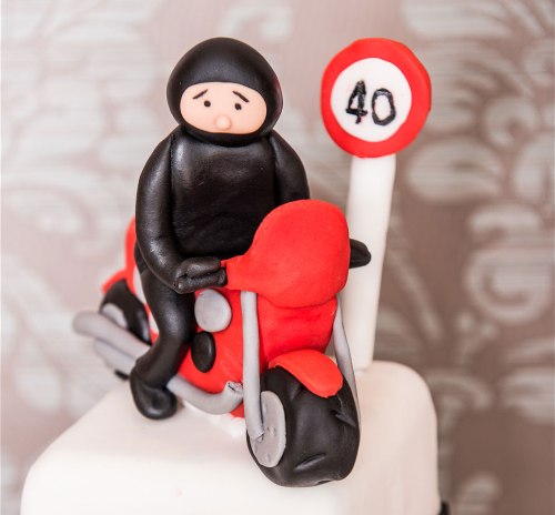 40th Birthday Cake Design