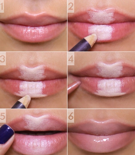 Arabic Bridal Makeup lips