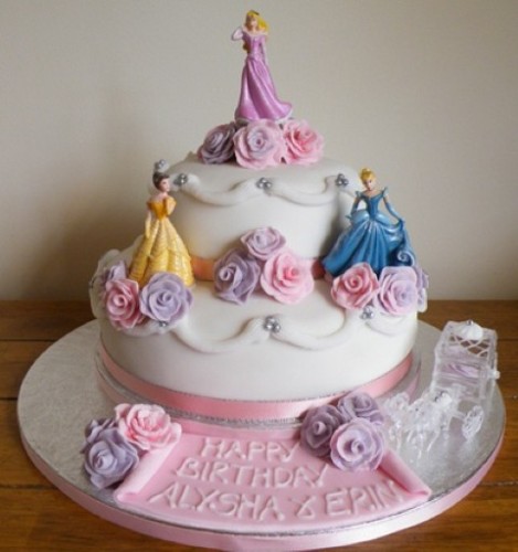 Girls Birthday Cake Design