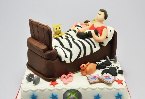 Bed Cake for Birthday