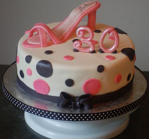 30th Birthday Cake for Ladies