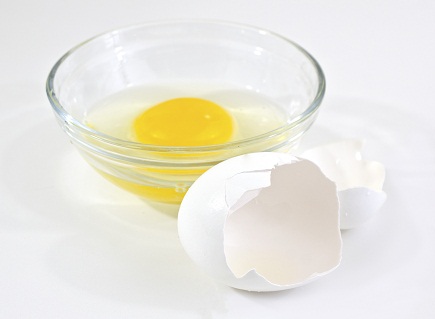 Almond Oil And With Egg Mask For Hair