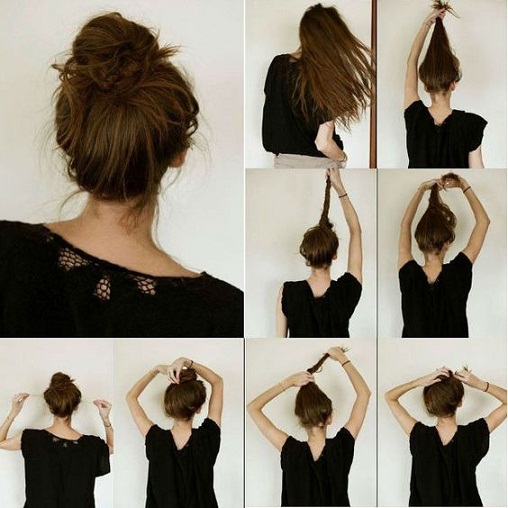 elegant-hairstyles-easy-messy-bun-hairstyle-19