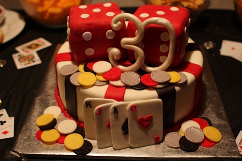 30th Birthday Cake Design