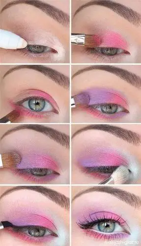 9 Beautiful of Pink Eye Makeup for Wedding