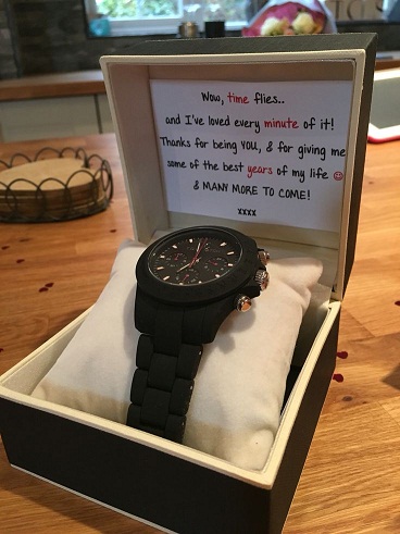 Anniversary Watch as a Gift to Boyfriend